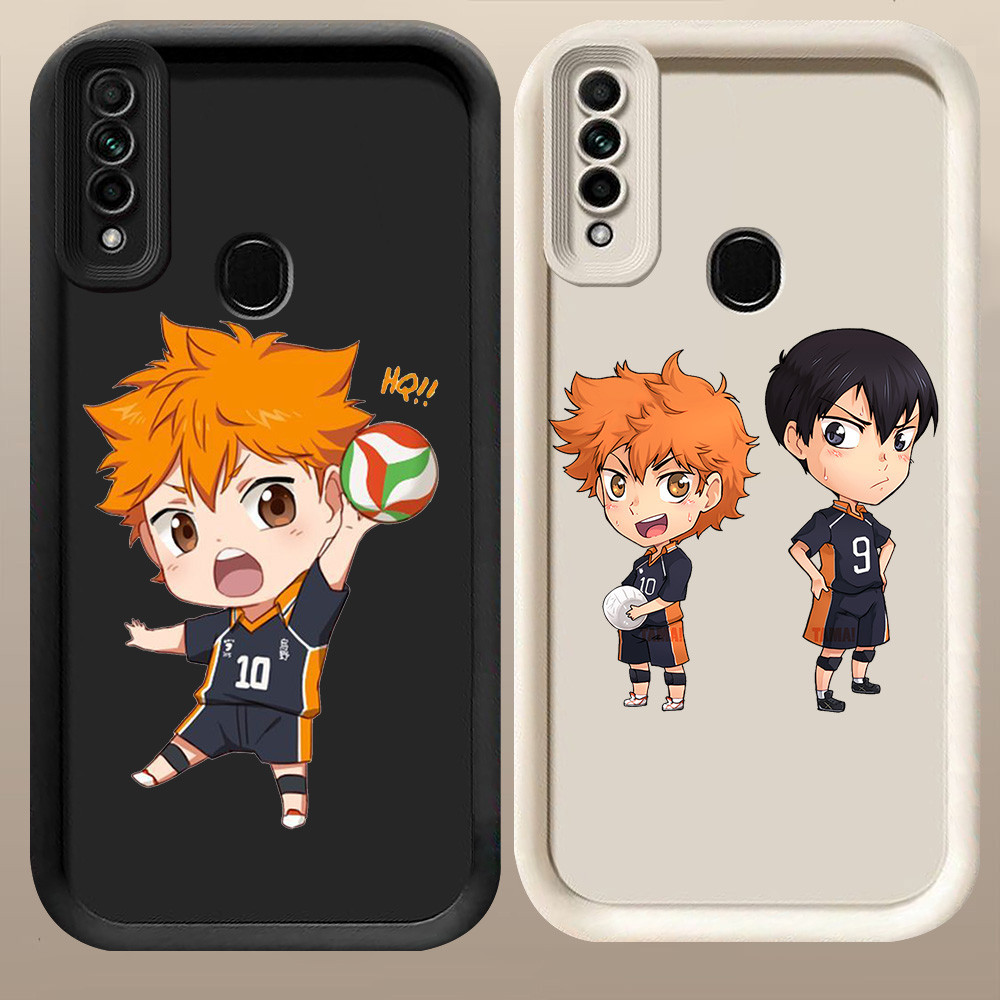 D-107 Haikyuu Case Hitam Putih Casing untuk OPPO Reno A31 F15 A91 3 2020