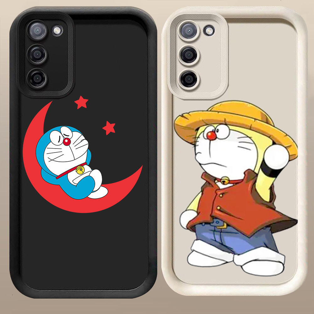 D-20 Cute Doraemon Case Casing untuk Samsung Galaxy A03S A02S F02S A03 CORE M02S