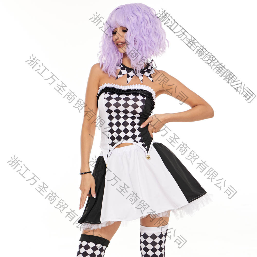 Kostum Halloween    Kostum Halloween, Sirkus, Badut, Kostum Pertunjukan Kosplay, Permainan Peran Imp