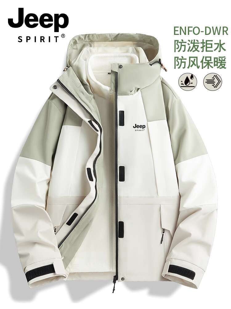 Jeep Spirit Jaket Wanita 2024 Baru Semi Musim Gugur