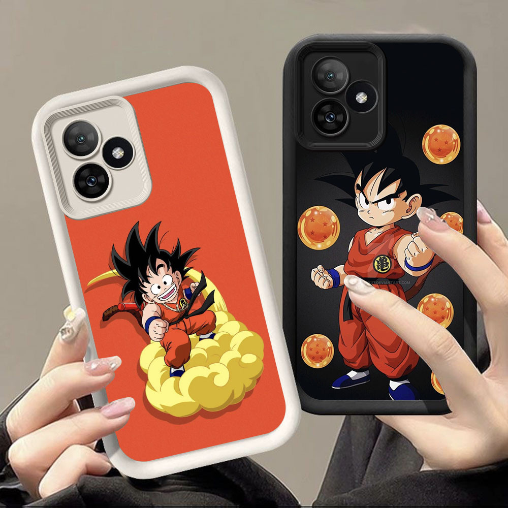 DF-11 Dragon Ball Luxury shockproof Casing untuk Realme C53 C61 C51 C63 Note 60 50 Narzo N53 N61 N63