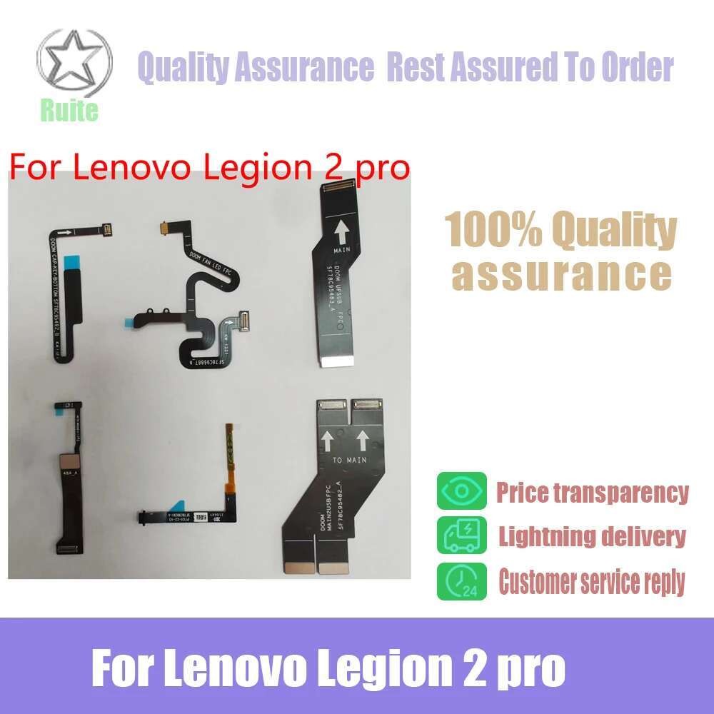 Tombol Kabel Fleksibel untuk Lenovo 5G, Legion Phone Duel 2 Power On dan Off, Volume Naik Turun Pro