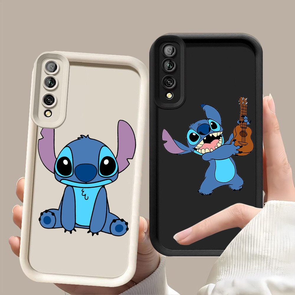 D-1 Lovely Stitch Case Casing untuk Samsung Galaxy A02 A30 A50s A7 M02 A50 A10 A30s