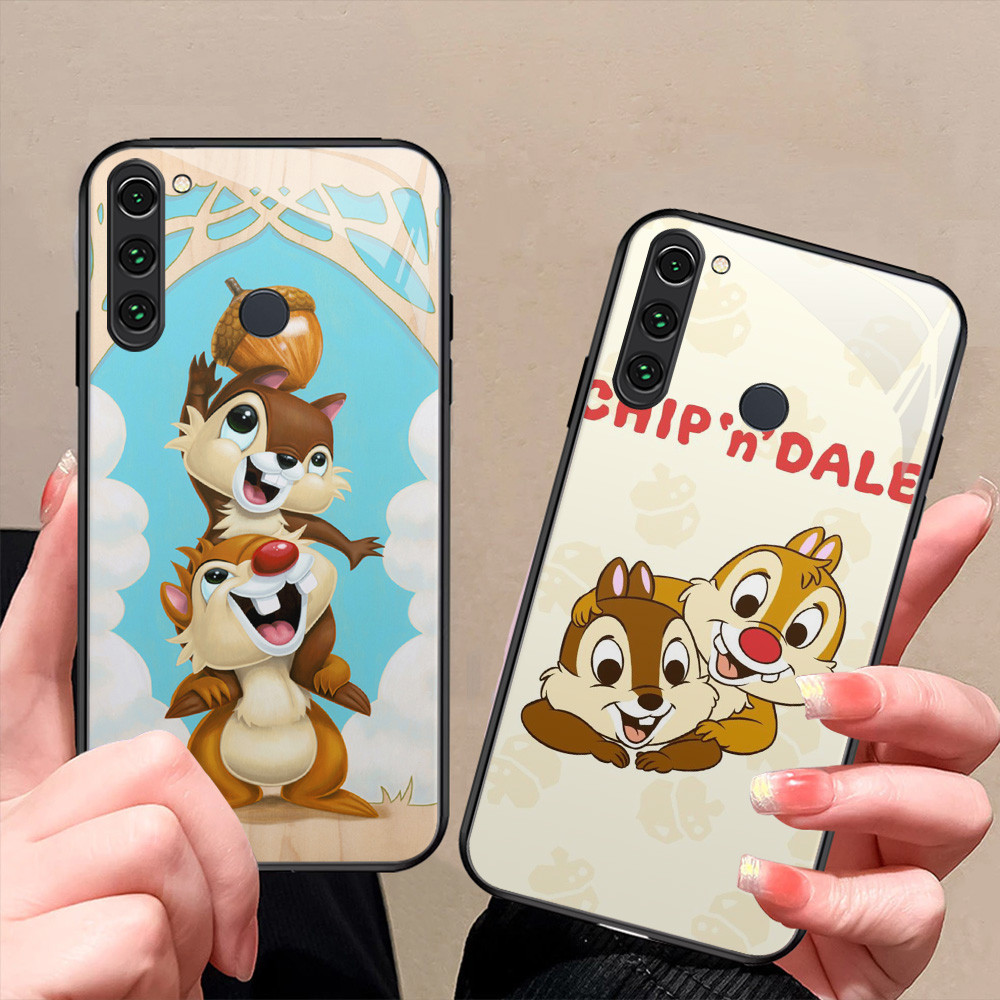 R-139 Chip and Dale Kaca Casing untuk Samsung Galaxy A20S A40S A21S M11 A20 A11 A10S M10S A30 A31