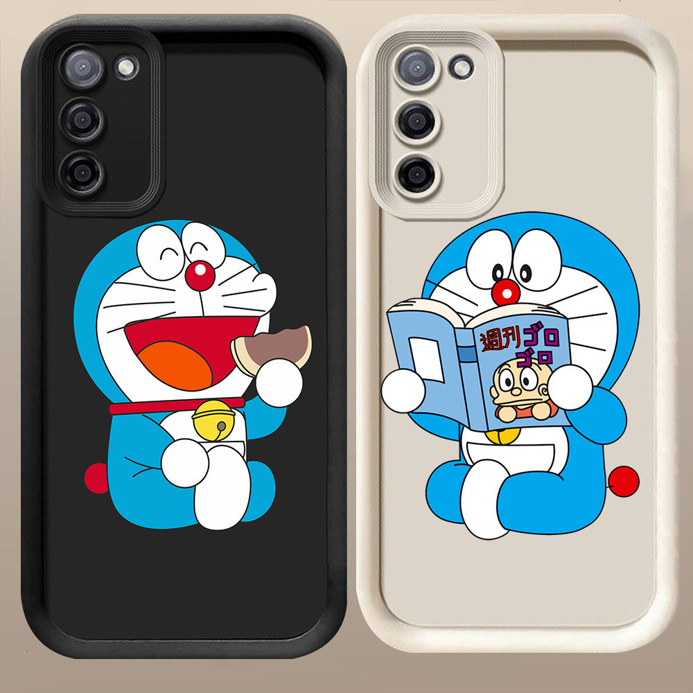 D-12 Doraemon Case Casing untuk Samsung Galaxy A03S A02S F02S A03 CORE M02S