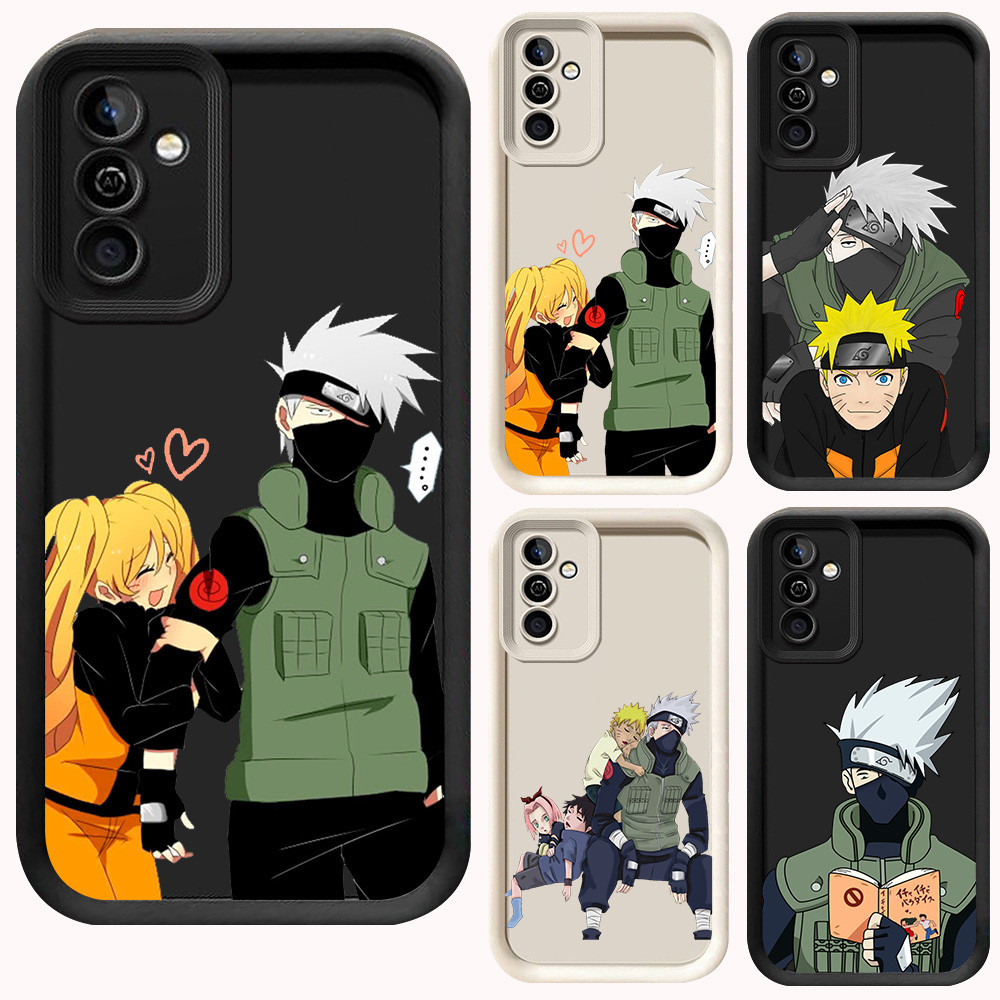 D-94 Naruto Kakashi Casing untuk Samsung Galaxy A54 S21 M15 A15 A16 A55 A24 S24 A14 FE 5G