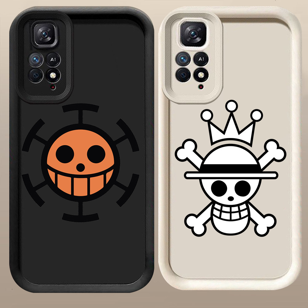 D-11 One Piece logo Case Casing untuk Xiaomi Redmi Note 11S 11 11T SE Pro 5G