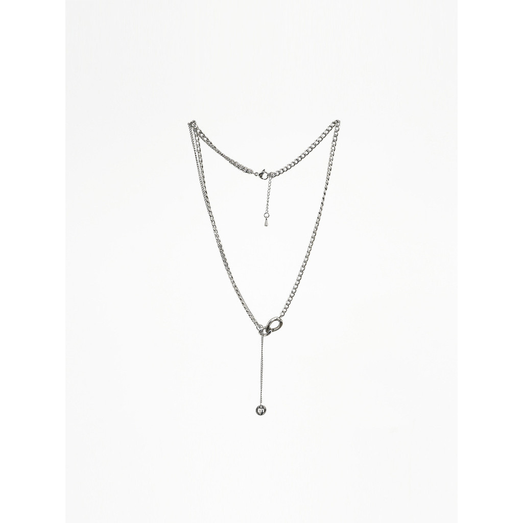 BODY DREAM BM kalung baru fashionable patchwork, niche dan high-end, rantai Kuba pasangan pendant