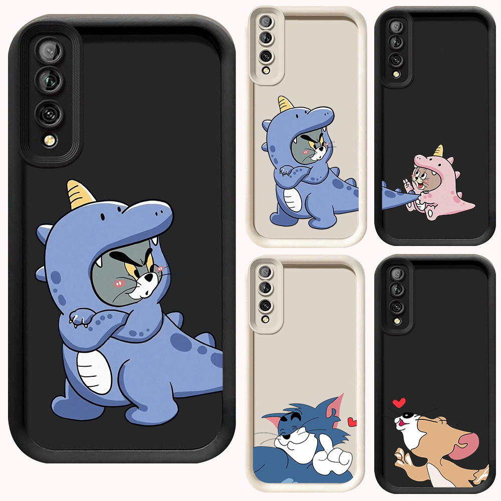 D-88 The Cat Mouse Couple Case Casing untuk Samsung Galaxy A02 A30 A50s A7 M02 A50 A10 A30s