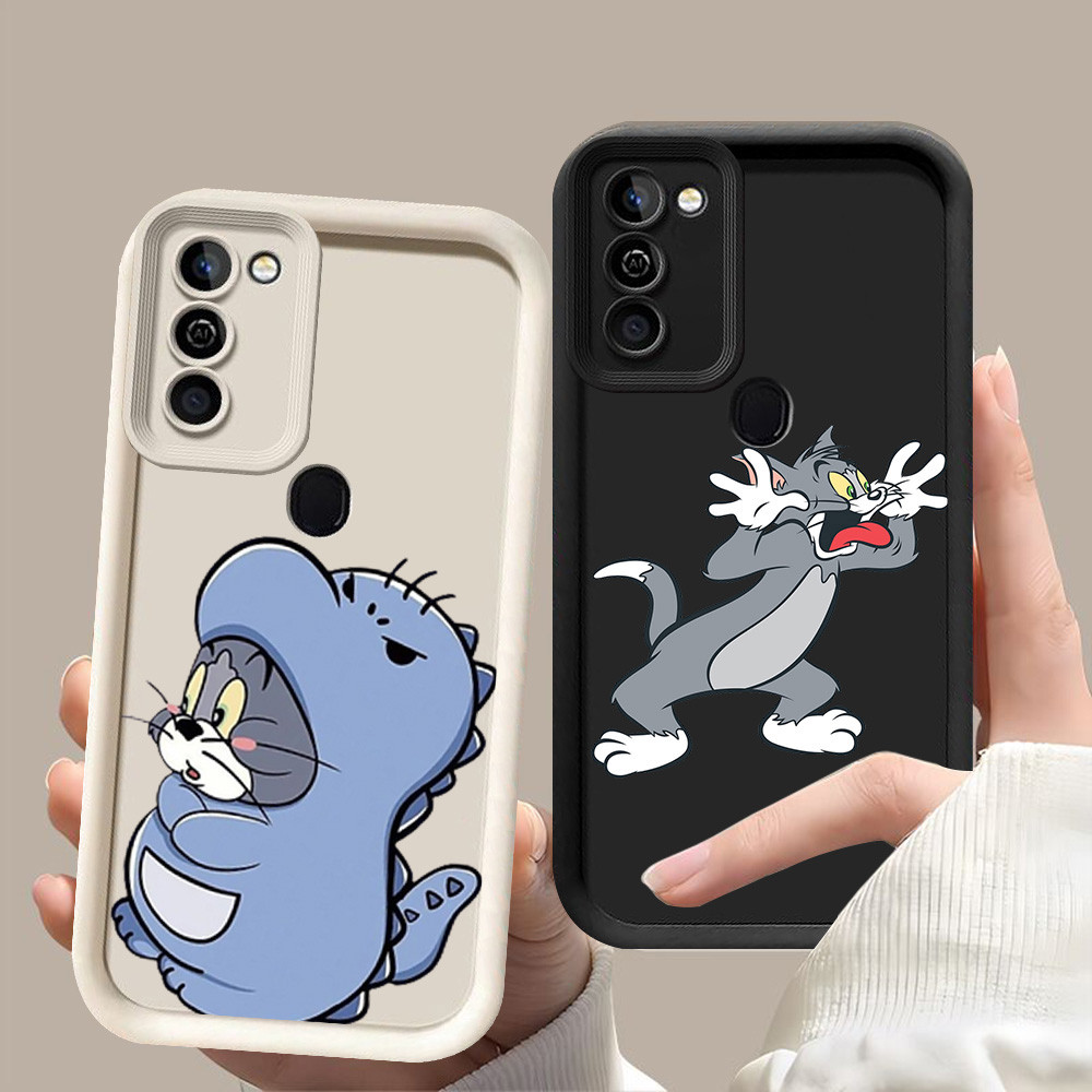 D-69 Couple Case Casing untuk Infinix HOT 8 11 12 10 Play Smart 5 6 Plus