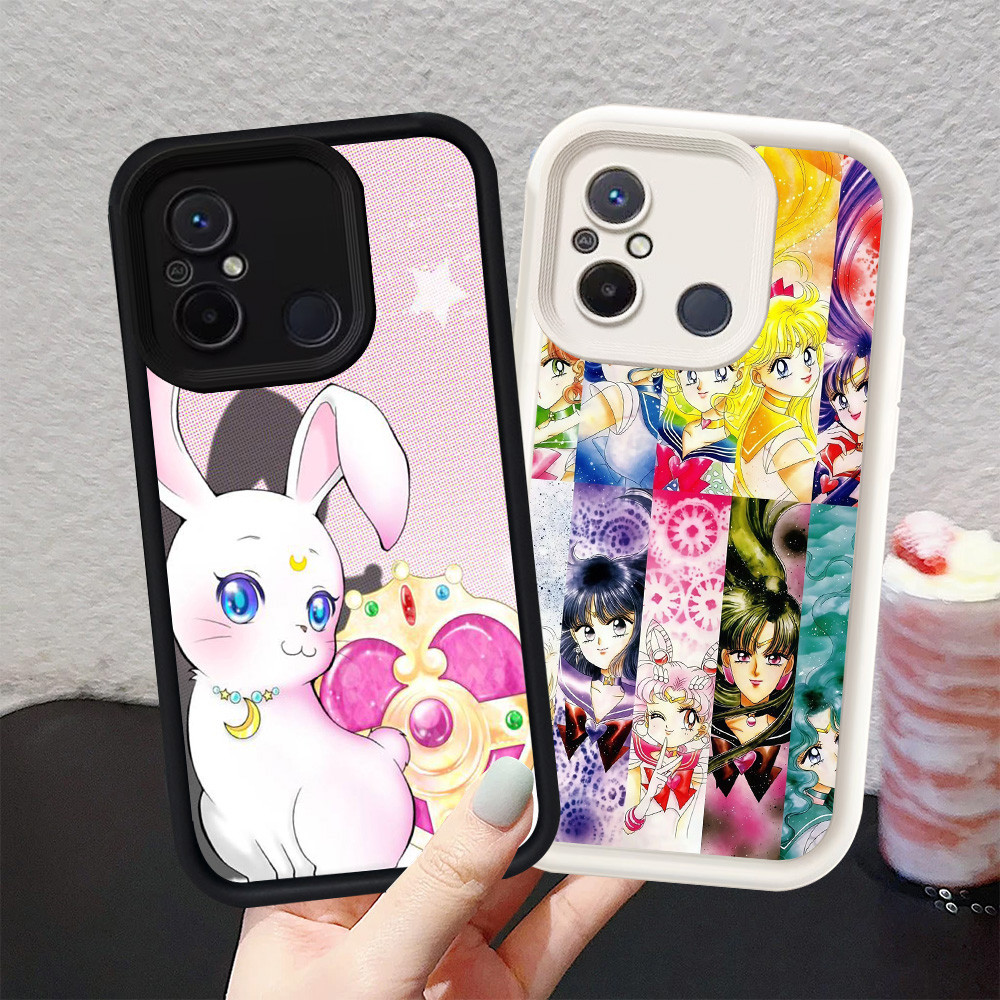 R-39 Cute Sailor moon Case Casing untuk Xiaomi POCO C55 C31 Redmi 10C 12C 9C 11A