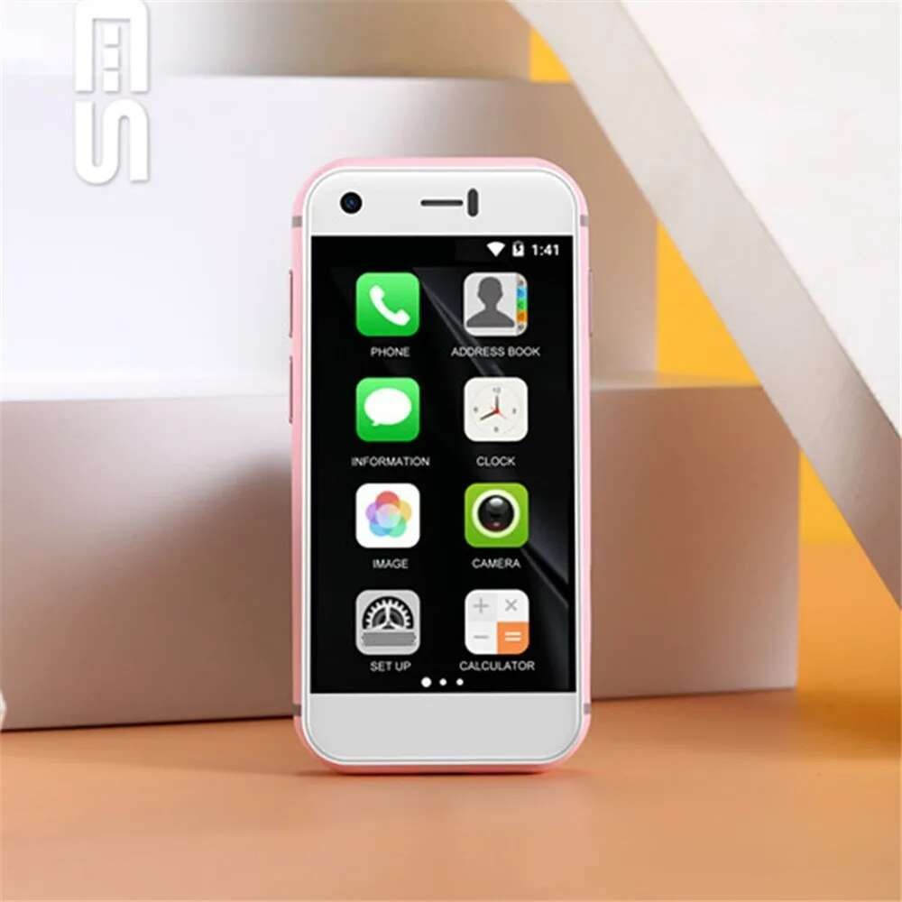 ong SOYES 7S Maliit na Backup Android Smartphone Ipakita dengan 2GB RAM 16GB ROM Mini Lucu 2.54" 2.