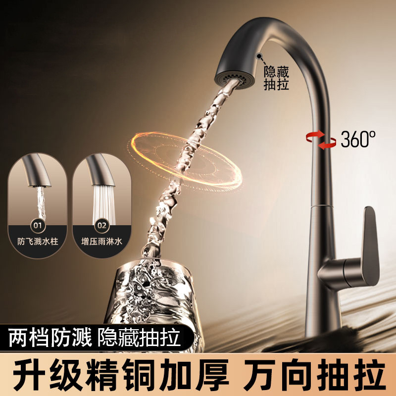 Kran Keran Air Wastafel Faucet Water Taps Dapur Kitchen Cuci Piring Cuci Sayuran Sink Basin Baskom  