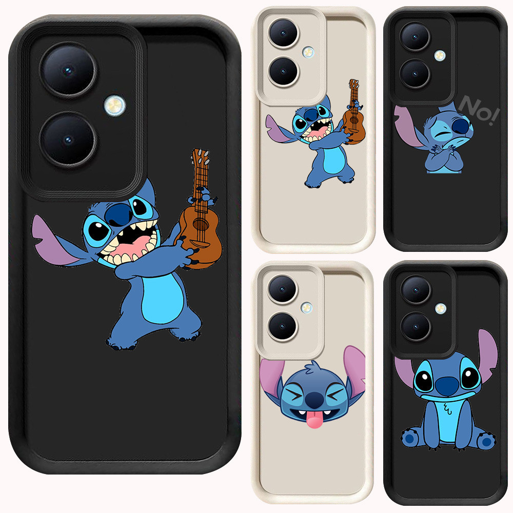 D-1 Lovely Stitch Case Casing untuk Xiaomi POCO C65 Redmi 13C A1 A2 K60 Ultra