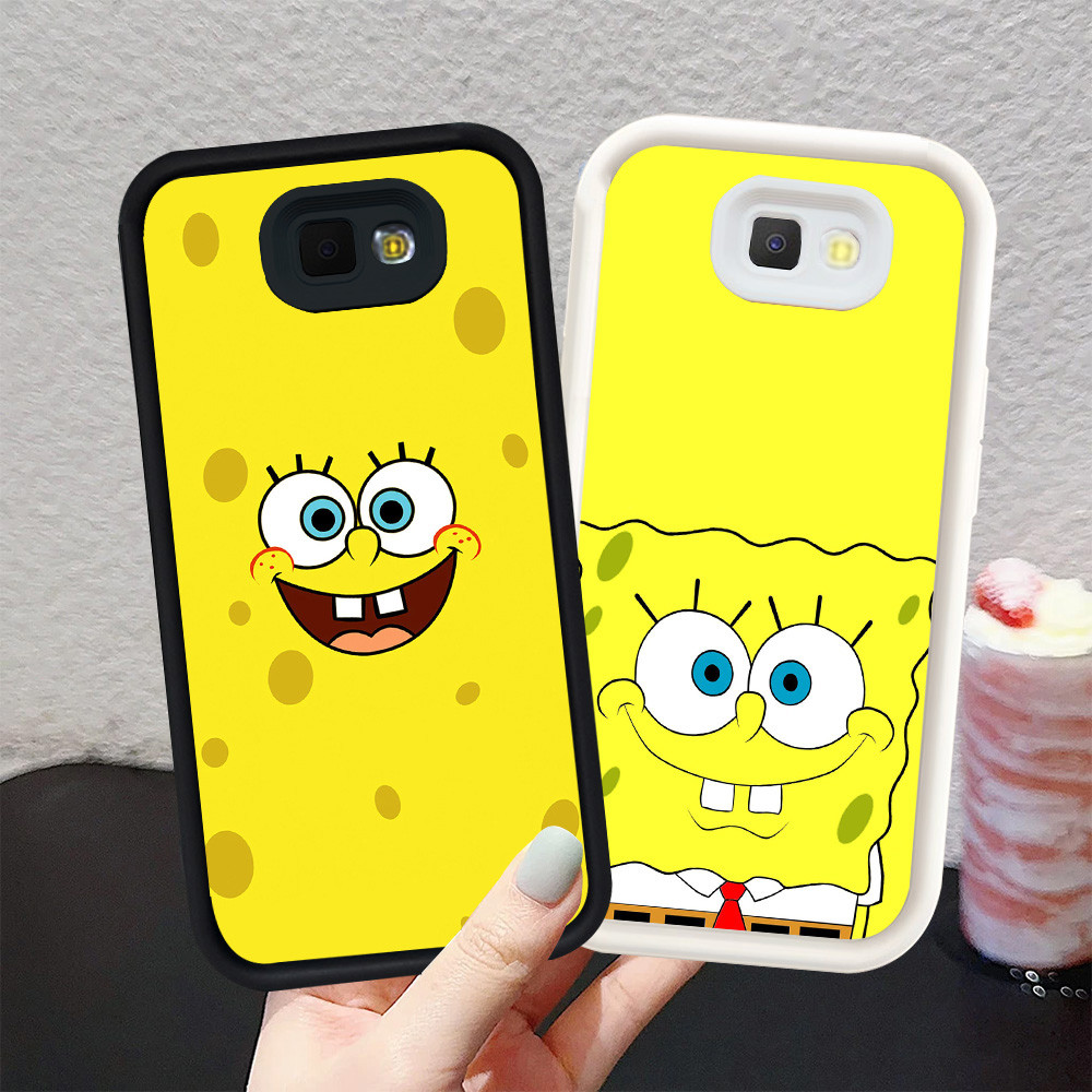 R-43 SpongeBob Case Casing untuk Samsung Galaxy J4 J7 J2 J6 Prime Plus Pro