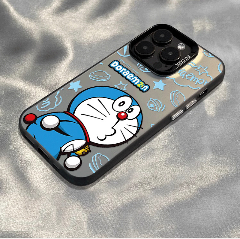 CYK1389 doraemon case iPhone seri Kompatibel untuk case hp iPhone 11 12 13 14 15 16 pro promax casin