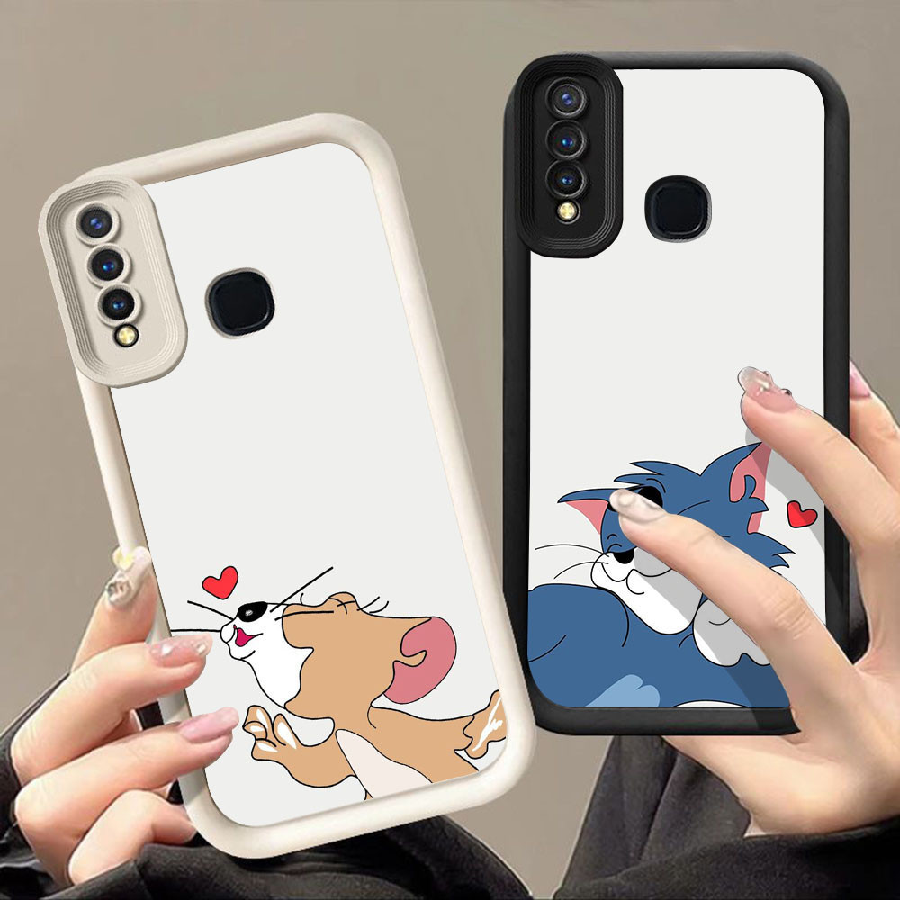 Casing untuk VIVO Y93 Y15 V15 Y12 Y50 Y17 Y91 Y95 Z1 V9 Y91C Y30 Y91i Y19 Pro Q-18 couple Kiss
