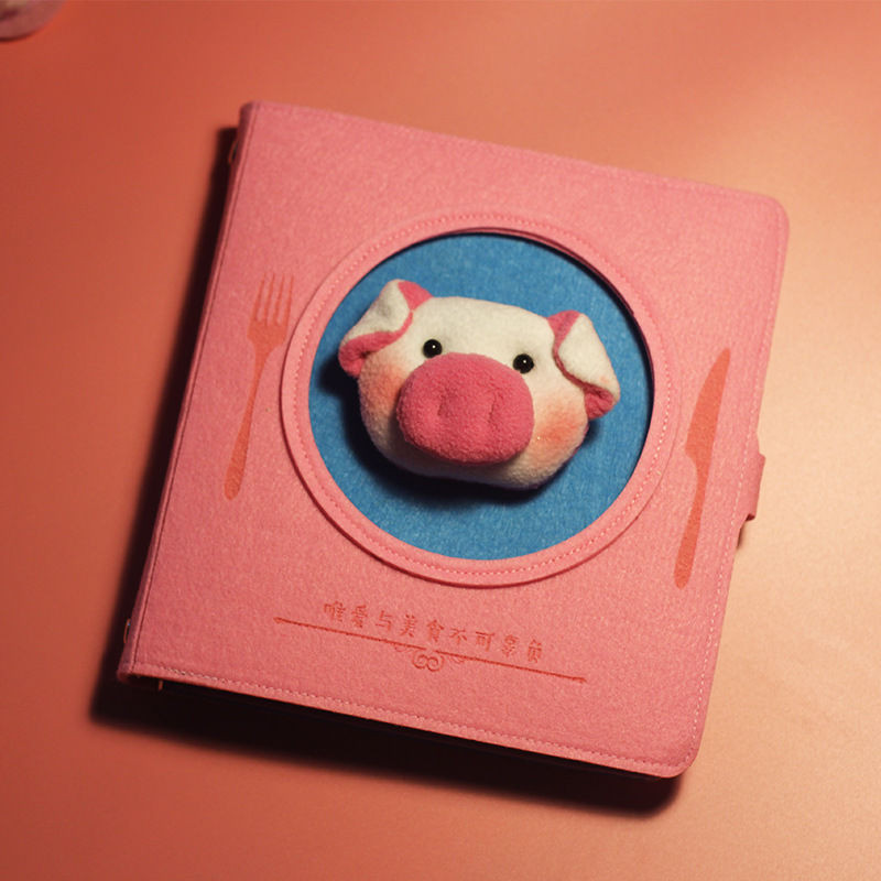 

Buku Rekening Tangan Babi Lucu Buku Rekening Tangan Resep Makanan Gourmet Buku Harian Korea Daun Lo