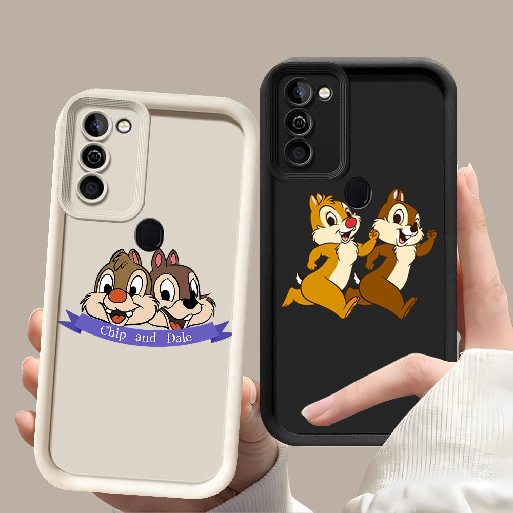 D-75 Cute Chip and Dale Case Casing untuk Samsung Galaxy A21S M21 A11 M30S A10S A20 A20S