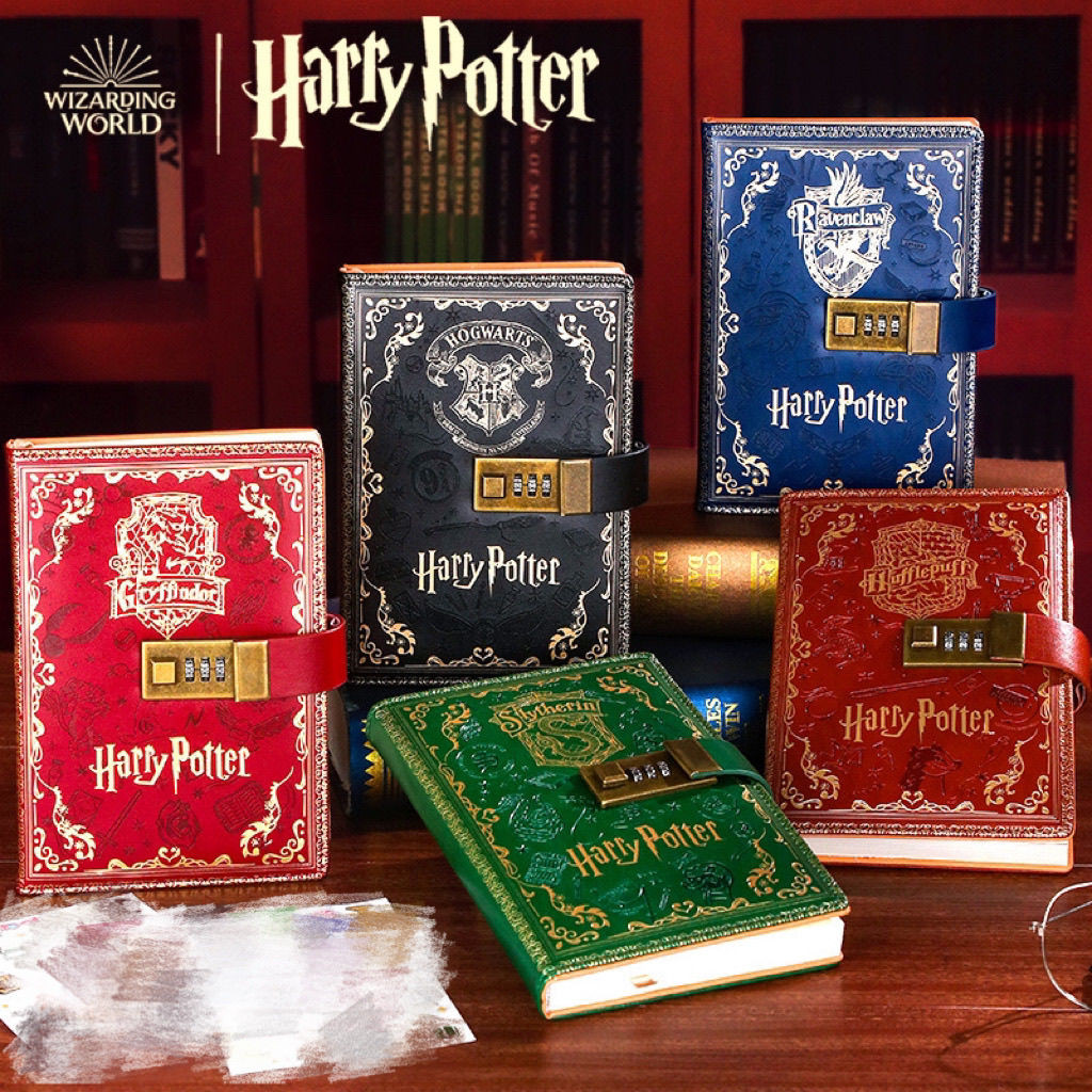 

PR Buku harian siswa buku catatan terkunci gaya Eropa retro Harry Potters buku pegangan bernilai tinggi stempel panas yang dipersonalisasi kk