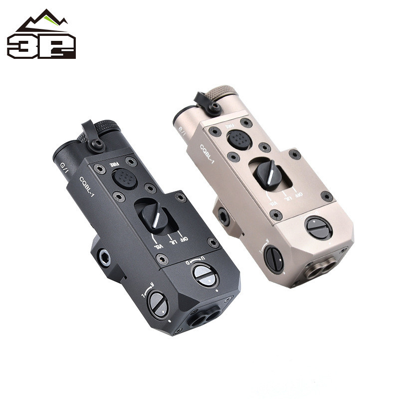 Lampu Senter Dan Aksesoris  3PS New Product Metal CQBL Indicator Red Green Blue Laser IR Zero Side E
