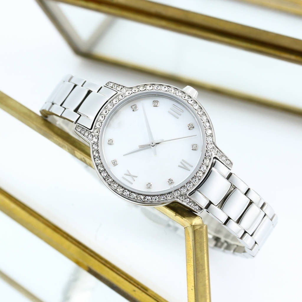 Jam Tangan Mewah  Asimani AR11484 Beimu White Moonlight Quartz Watch Exquisite Steel AR11485ar114991