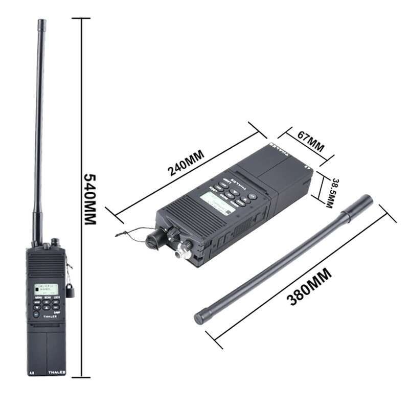 Softair WADSN Army PRC-148 152 Kotak Radio Dummy Paket Antena Talkie Walkie PRC