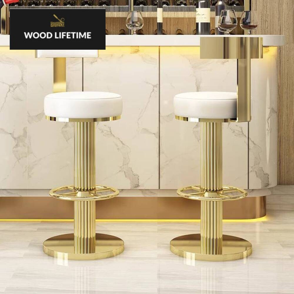 mewah ringanKursi lift rumah tanggaKursi modern sederhanaKursi kaki tinggi Kursi bar