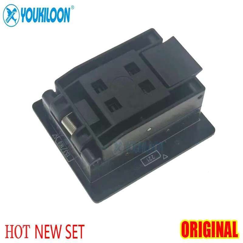 2024 BAGO eMMC 6- -1 Soket Adaptor (eMMC153/169/162/186/221/254) Untuk Z3x Easy Jtag Plus / UfI 6-