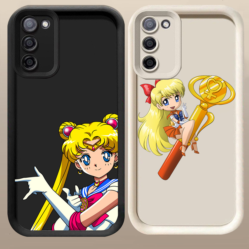 D-72 Cute Sailor Moon Case Casing untuk Samsung Galaxy A03S A02S F02S A03 CORE M02S