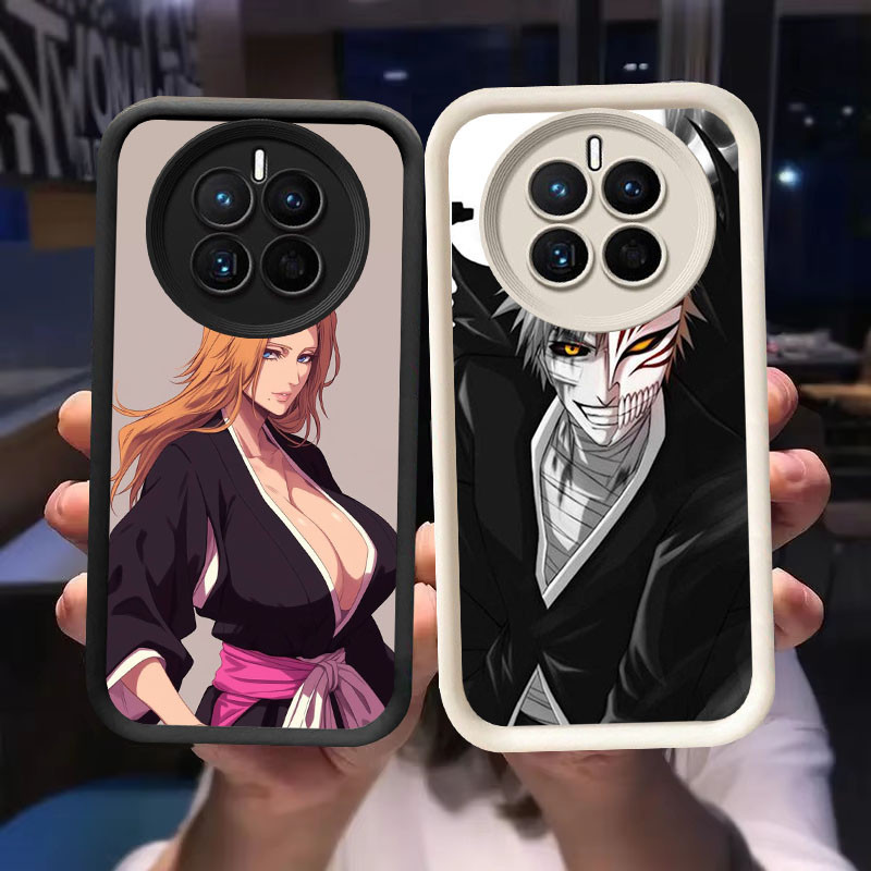 O-68 Bleach Casing untuk Realme Narzo 70 13 N65 Pro 5G Hitam dan Putih