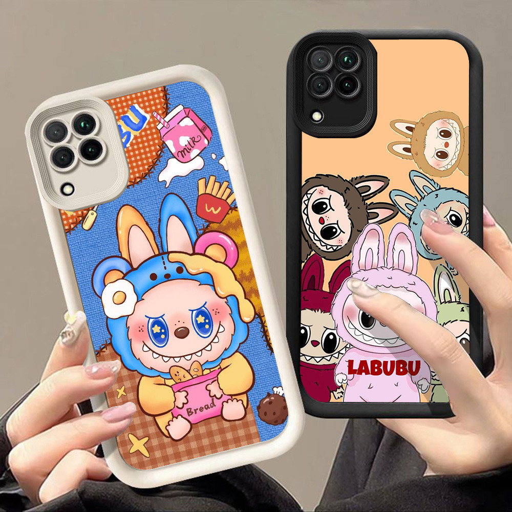 Casing untuk Samsung M15 M04 A22 F04 A12 A06 A04E A05 A04 5G A07 A07 Q-54 Labubu Cute