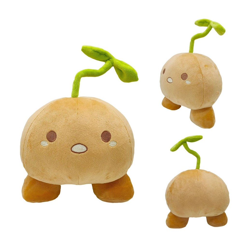 Boneka Omori Sprout Mole Kentang yang Tumbuh Baru Periferal Mainan Plush Import