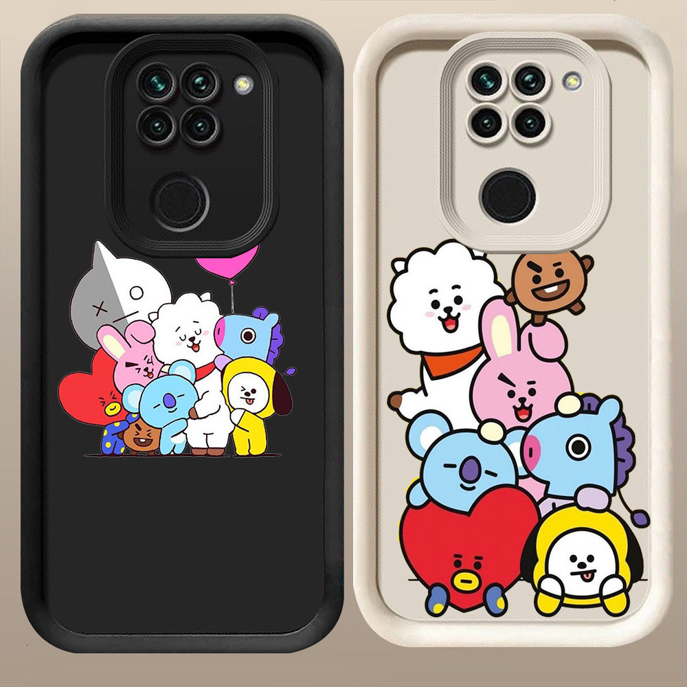 D-48 BT21 Case Casing untuk Xiaomi Poco M2 Redmi Note 9 8 9S Pro