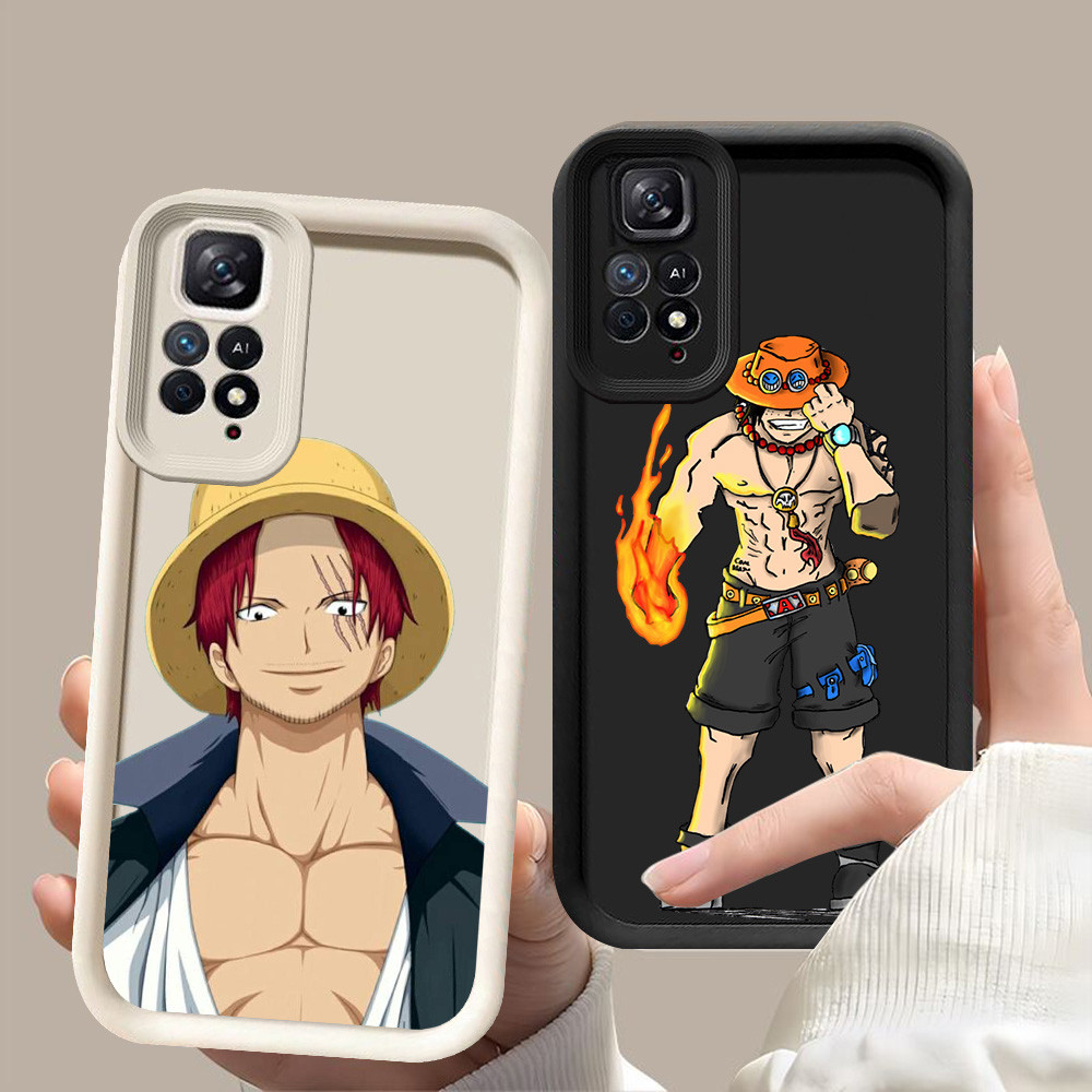 D-15 One Piece Ace Case Casing untuk Xiaomi Redmi Note 11S 11 11T SE Pro 5G