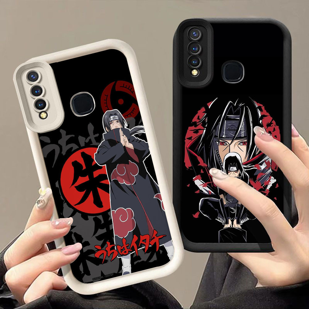 Casing untuk VIVO Y93 Y15 V15 Y12 Y50 Y17 Y91 Y95 Z1 V9 Y91C Y30 Y91i Y19 Pro Q-16 Anime Uchiha Sasu