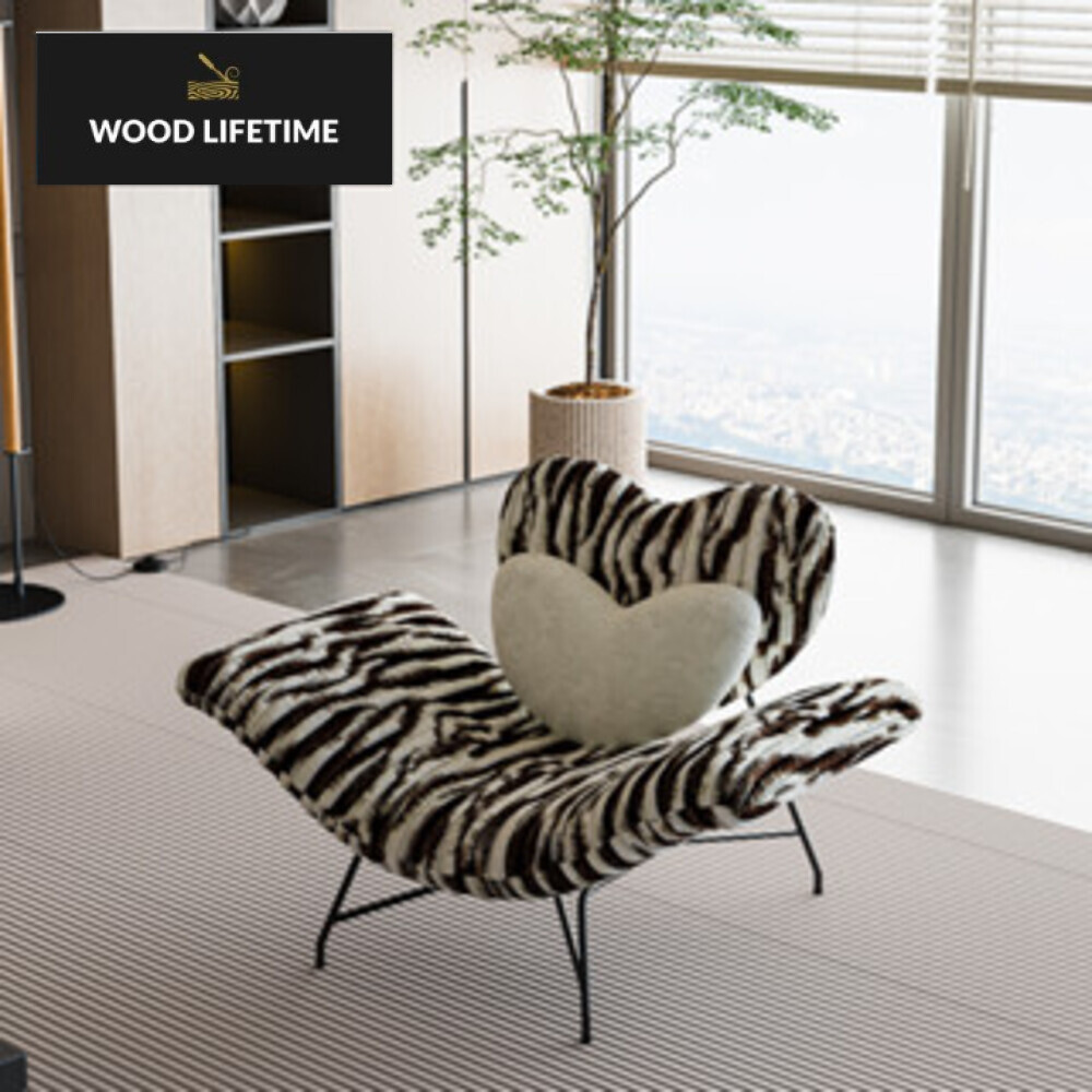 Single Cupid sangat sederhana mewah ruang tamu tidur malas santai desainer sofa kursi tunggal