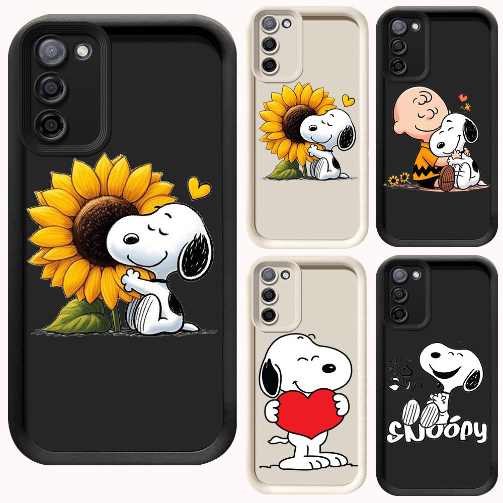 D-14 Snoopy Case Casing untuk Samsung Galaxy A03S A02S F02S A03 CORE M02S