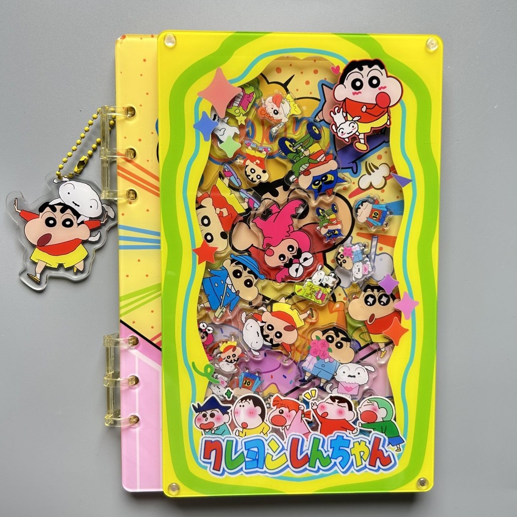 

[Buku Catatan Goyang A5] Buku Catatan Pengocok Pesta Bahagia Crayon Shin-chan Buku Catatan Siswa Po