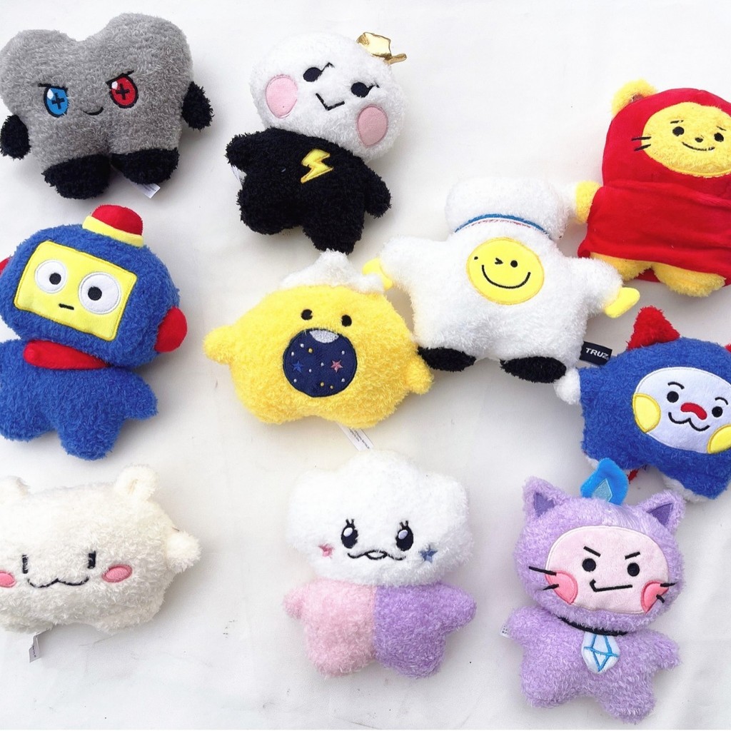 Gantungan Kunci  TRUZ TATTON Plush Cute Cartoon Standing Doll TREASURE Import