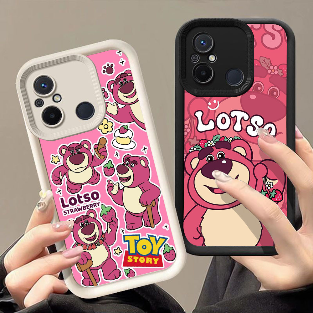 Casing untuk Xiaomi Redmi POCO C55 C31 Note A2 11A 10C A1 9A 7 9C 6A 9T 12C Pro Q-22 Lotso
