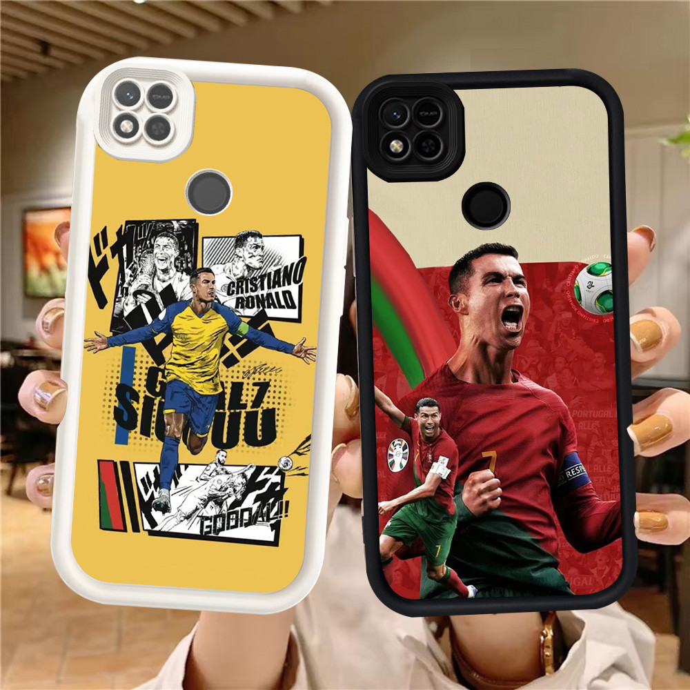 Z-21 Ronaldo Putih Hitam Casing untuk Realme Narzo 20 30A C21 C25Y C21Y Case