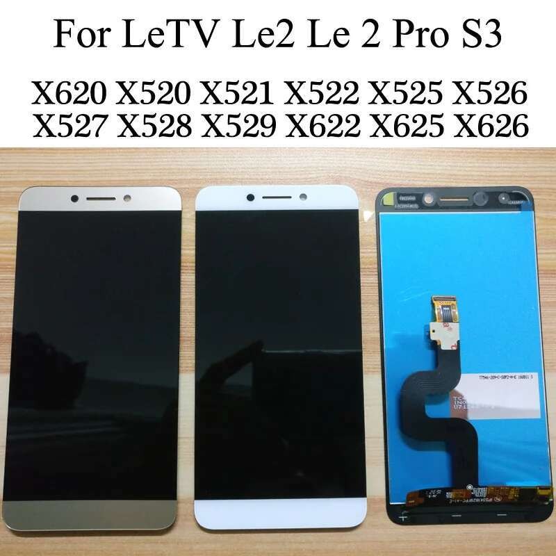BARU Le2 X527 X520 X522 Untuk LeTV Le 2 Layar Sentuh untuk LeEco S3 X626 LCD