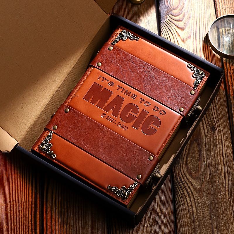 

Buku catatan Harry Potter asli Buku tebal buku harian peringatan retro sekolah sihir dan sihir Hogwarts