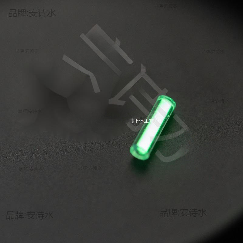 Lampu Senter Dan Aksesoris  Tuba kaca tukang hitam lama lampu tritium tube pengganti piring jari mai