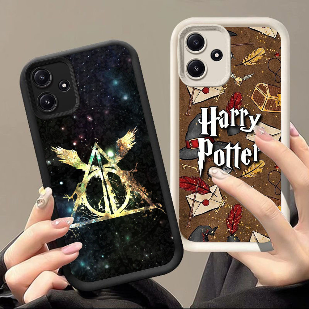 HK-20 Harry Potter Luxury shockproof Casing untuk Xiaomi Redmi 12 13 Note 12 Turbo 3 POCO F6 F5 Pro