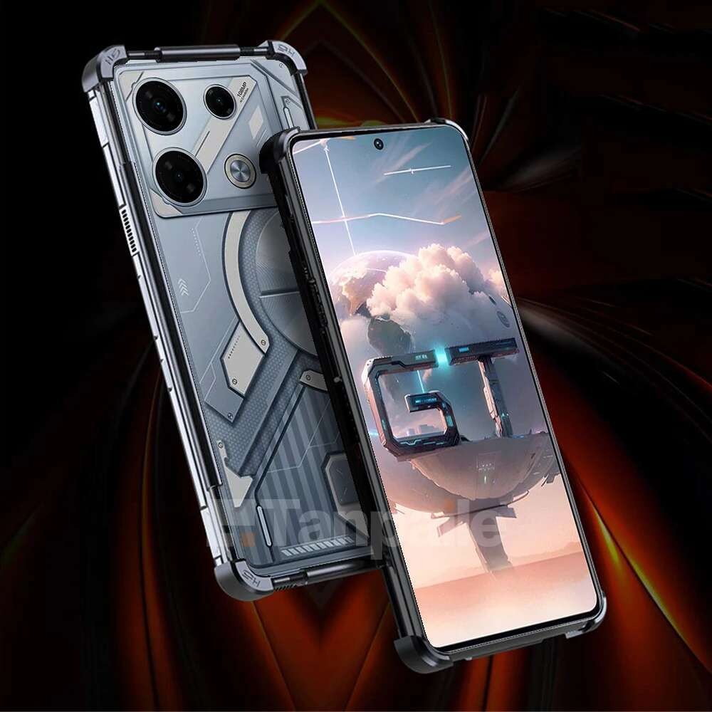 Pelindung Logam Aluminium Kaso untuk Infinix GT 10 Pro Zero 30 20 X NEO Ultra Smart 8 7 6