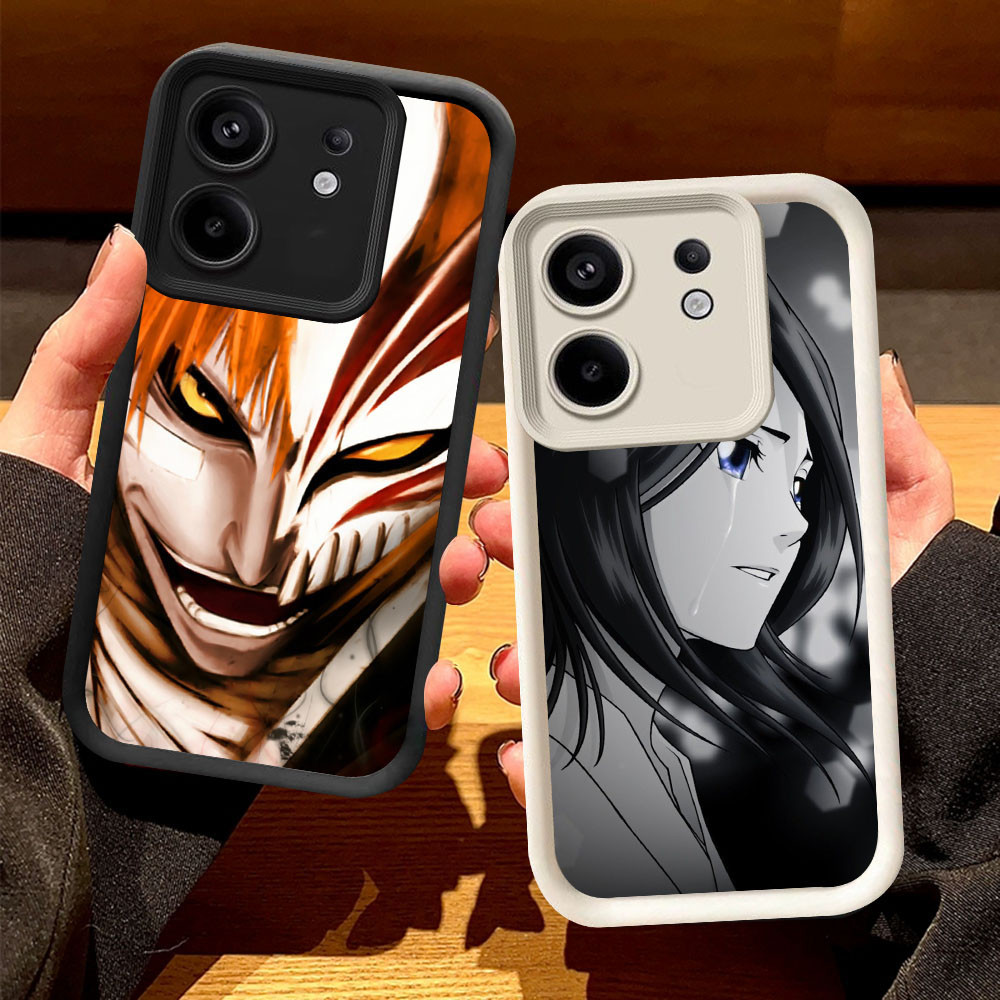 O-68 Bleach Casing untuk Realme 14X C71 C75 C73 Hitam dan Putih