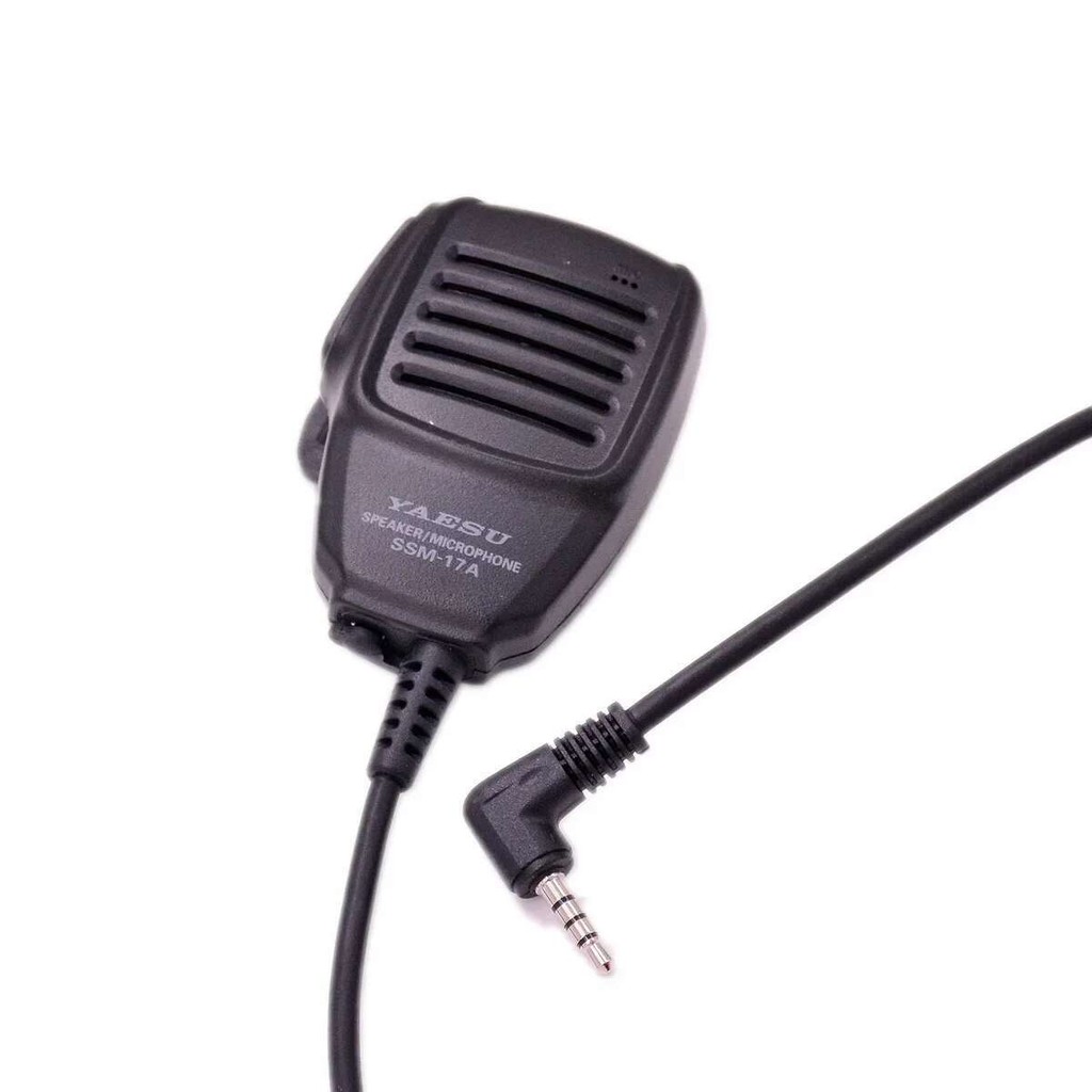 Mikrofon PTT Yaesu SSM17A untuk FT1DR 3DR 5DR FT70DR VX3R Pengganti Mikrofon Speaker Radio Dua Arah