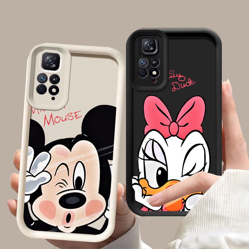 D-46 Mickey Case Casing untuk Xiaomi Redmi Note 11S 11 11T SE Pro 5G